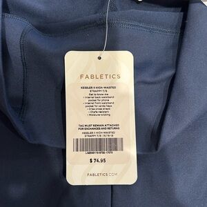 Fabletics Kessler High-Waisted Leggings in Dark Blue